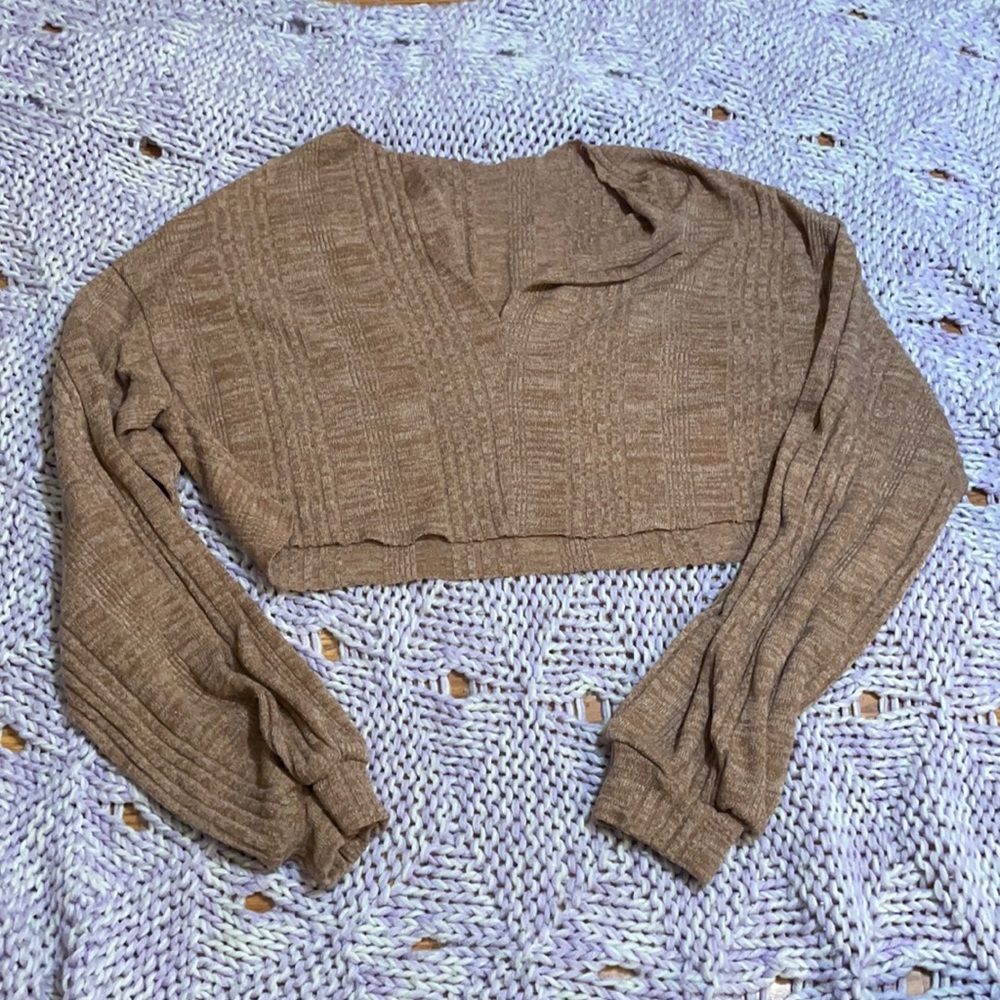 Cropped sweater